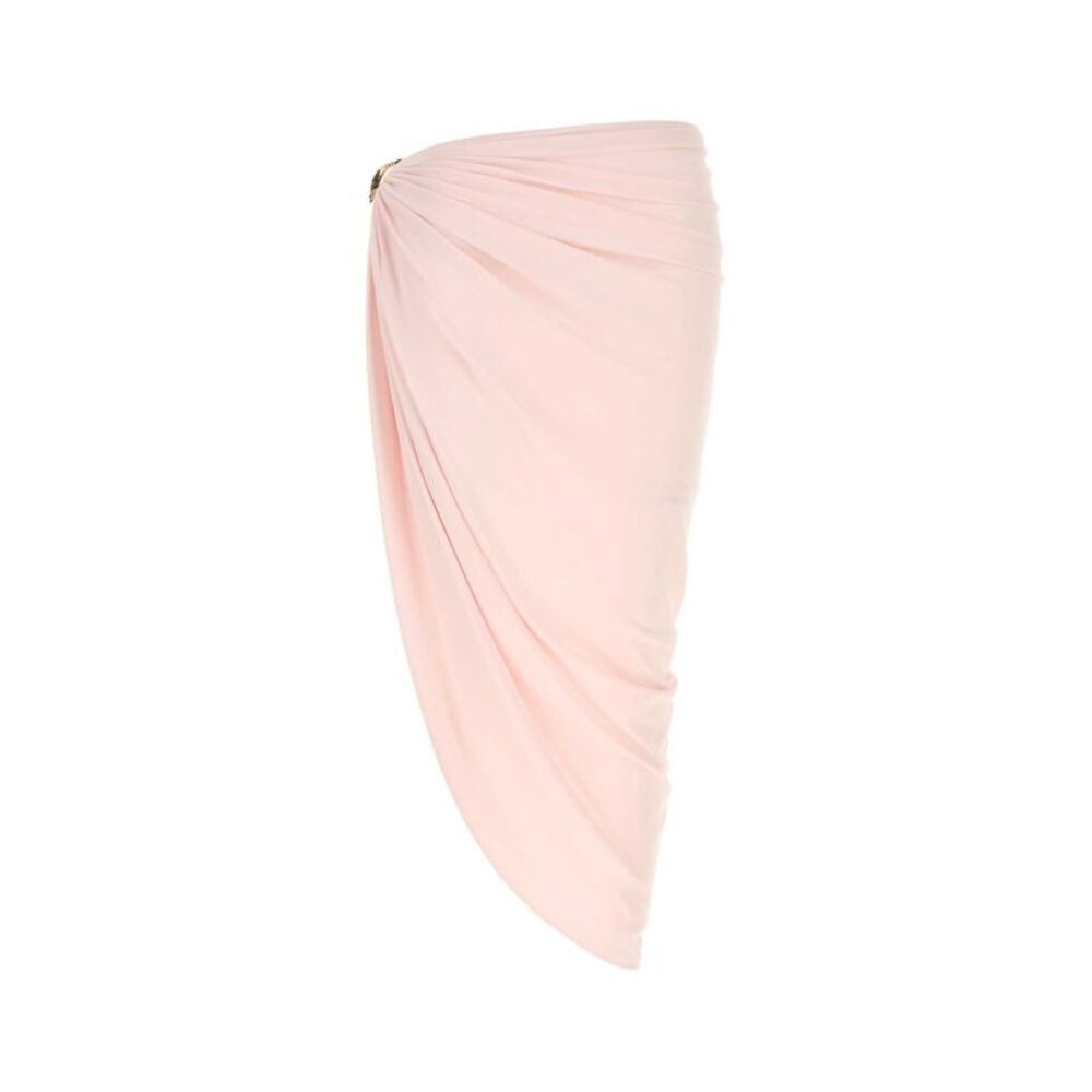 Sportmax Women Pink Stretch Crepe Licenza Skirt